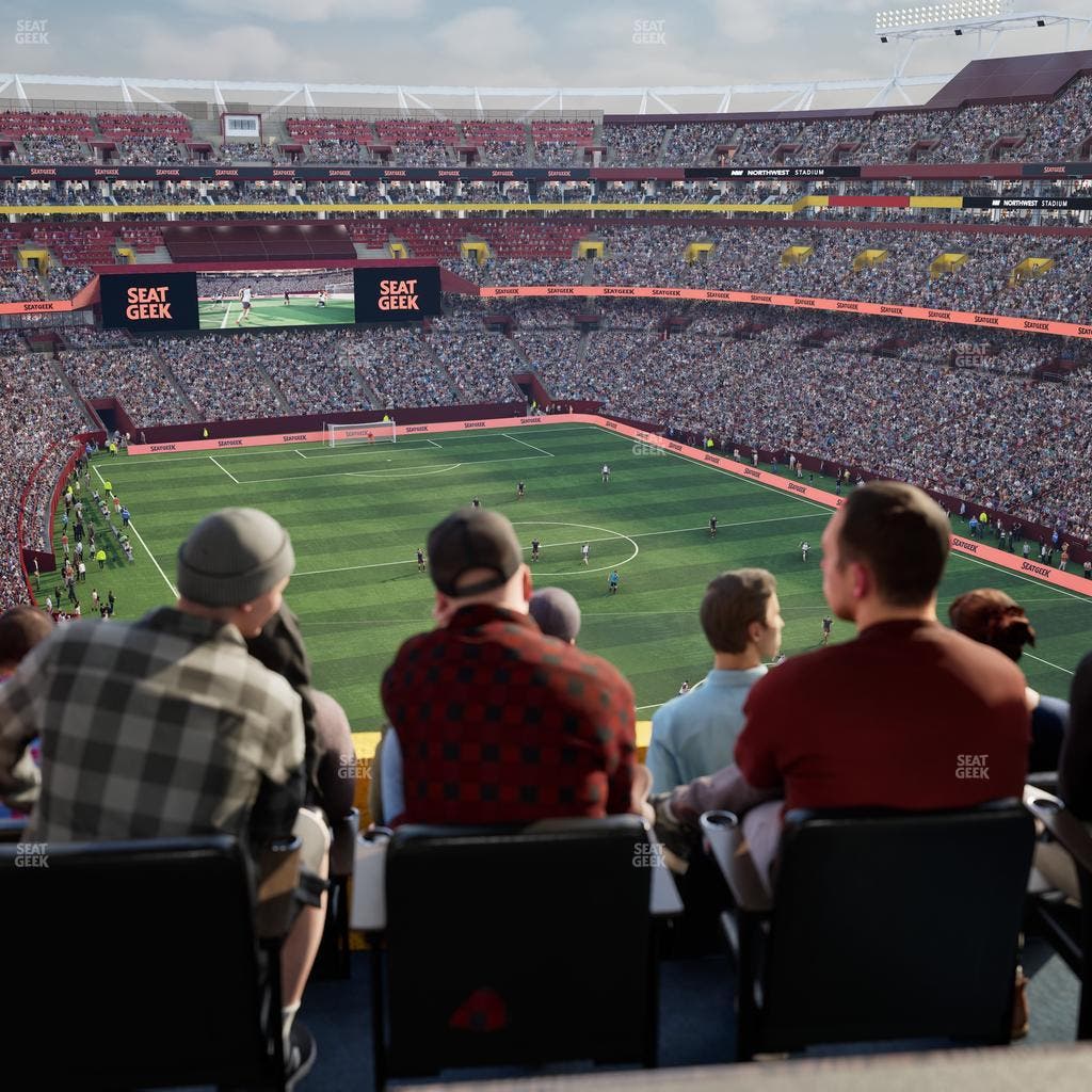 Northwest Stadium - Section Loge Suite East 420 Seat View