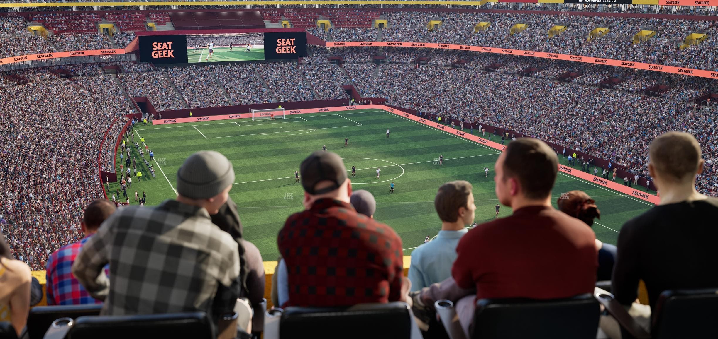 Northwest Stadium - Section Loge Suite East 420 Seat View