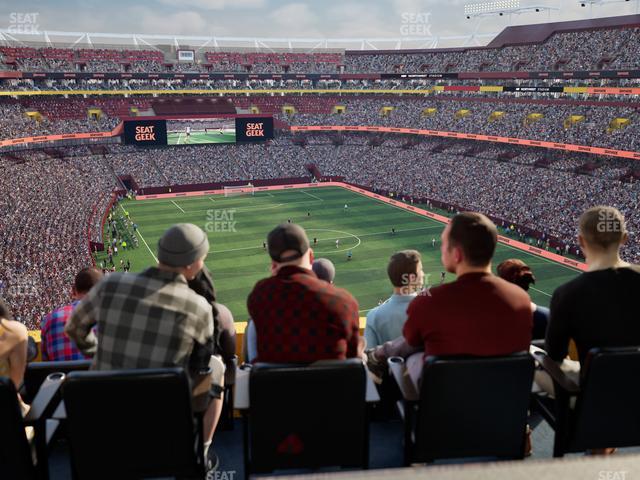 Northwest Stadium - Section Loge Suite East 420 Seat View Northwest Stadium - Section Loge Suite East 420 Seat View