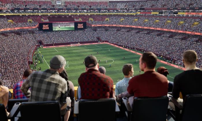 Northwest Stadium - Section Loge Suite East 420 Seat View