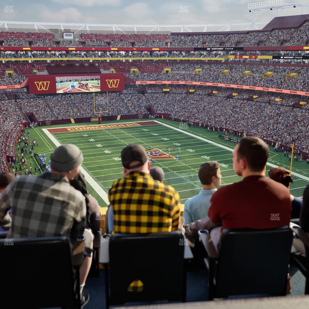 Northwest Stadium - Section Loge Suite East 420 Seat View