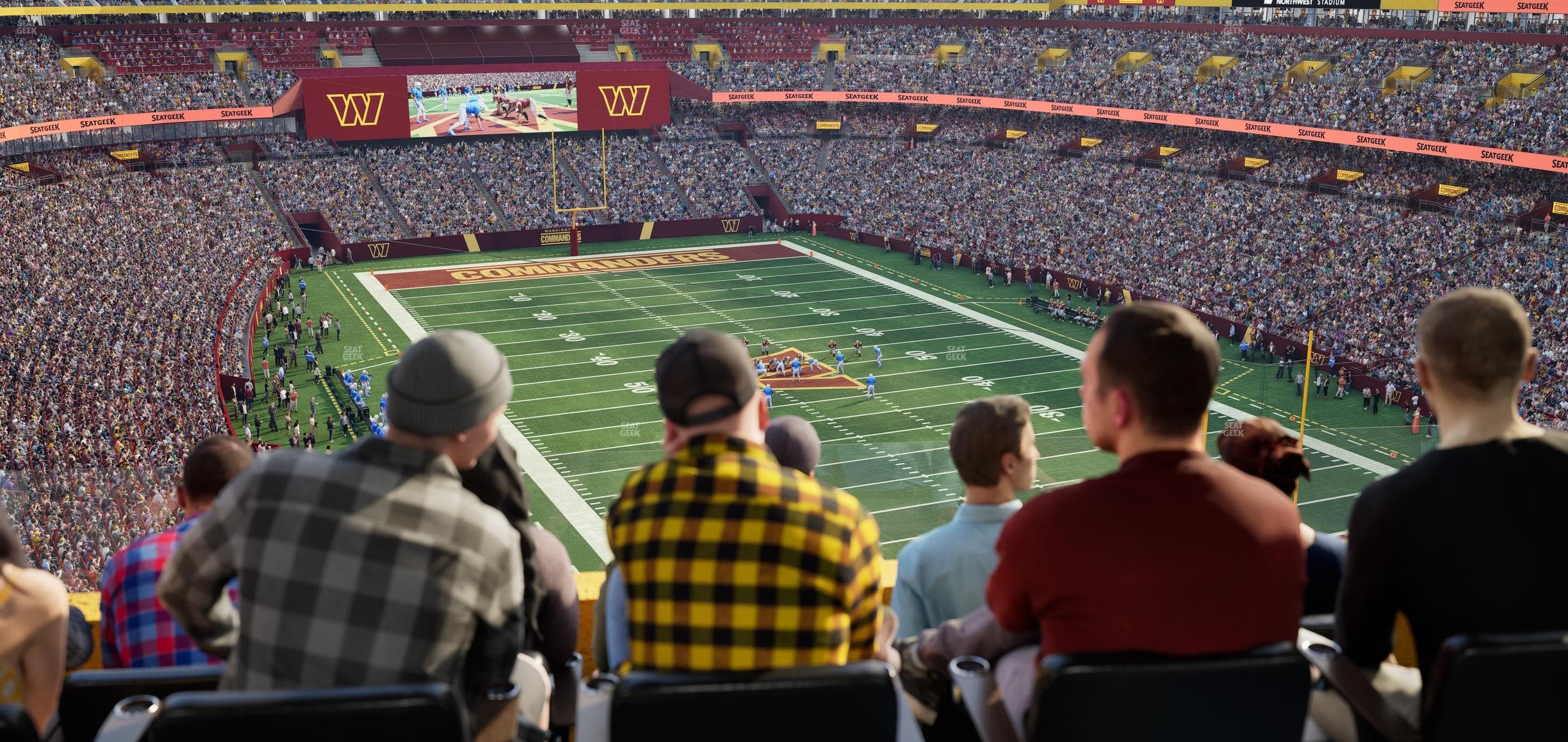 Northwest Stadium - Section Loge Suite East 420 Seat View