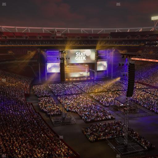 Northwest Stadium - Section Loge Suite East 420 Seat View