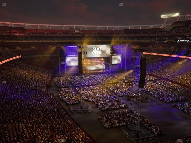 Northwest Stadium - Section Loge Suite East 420 Seat View