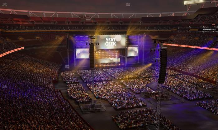 Northwest Stadium - Section Loge Suite East 420 Seat View