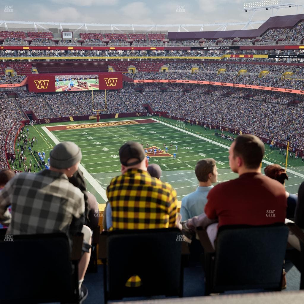 Northwest Stadium - Section Loge Suite East 420 Seat View