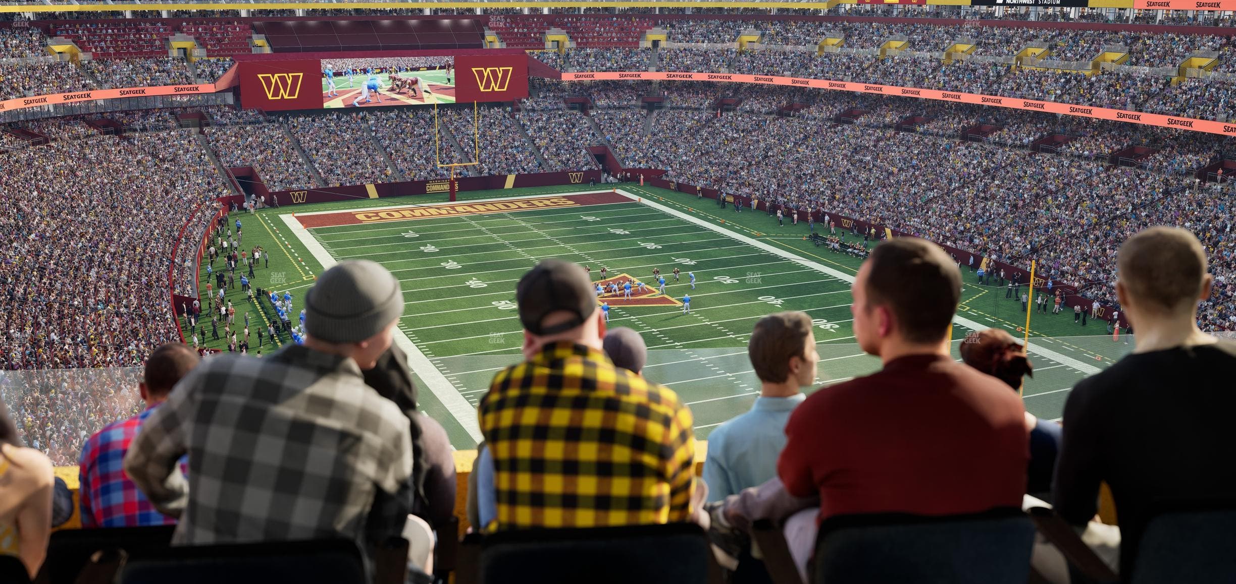 Northwest Stadium - Section Loge Suite East 420 Seat View