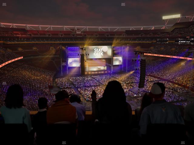 Northwest Stadium - Section Loge Suite East 420 Seat View