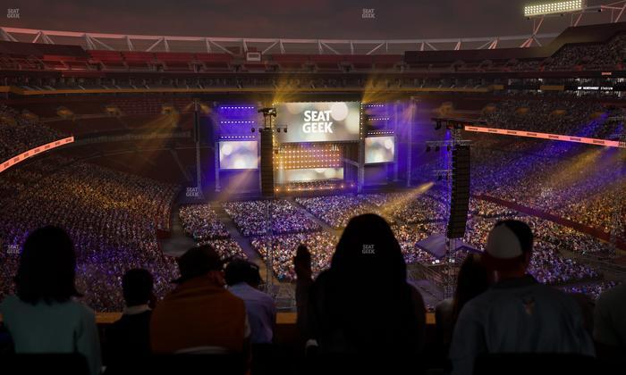 Northwest Stadium - Section Loge Suite East 420 Seat View