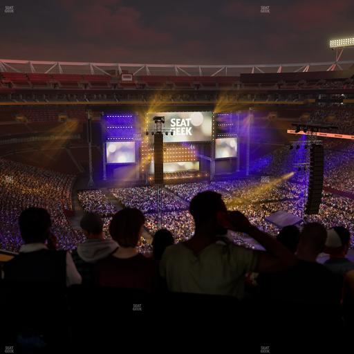 Northwest Stadium - Section Loge Suite East 421 Seat View