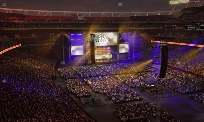 Northwest Stadium - Section Loge Suite East 421 Seat View