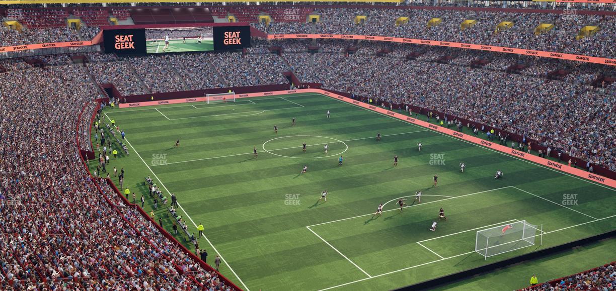 Northwest Stadium - Section Loge Suite East 421 Seat View