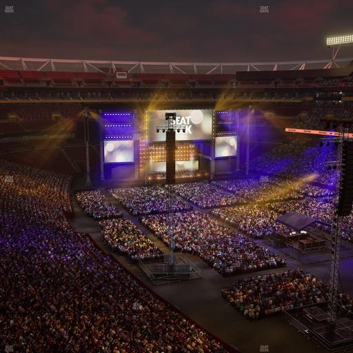 Northwest Stadium - Section Loge Suite East 422 Seat View