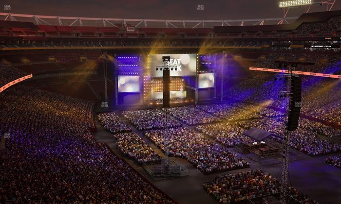 Northwest Stadium - Section Loge Suite East 422 Seat View