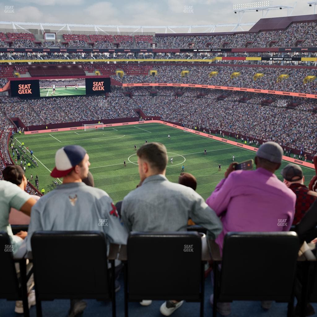 Northwest Stadium - Section Loge Suite East 422 Seat View