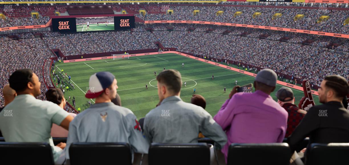 Northwest Stadium - Section Loge Suite East 422 Seat View