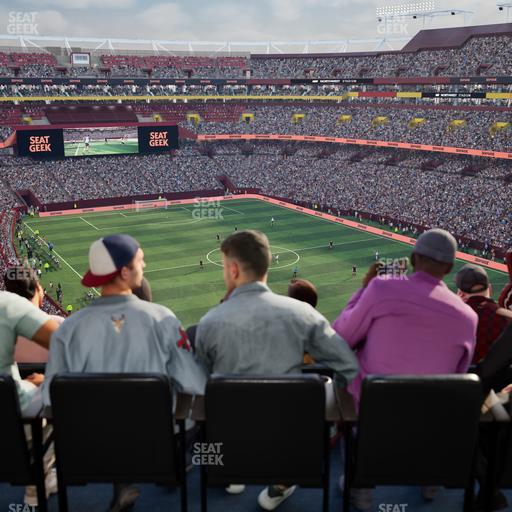 Northwest Stadium - Section Loge Suite East 422 Seat View