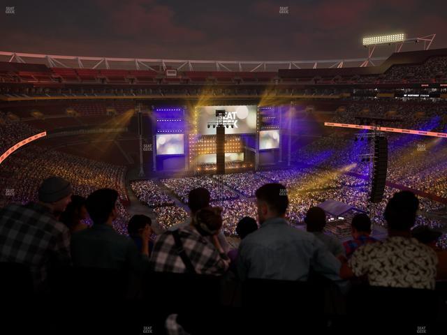 Northwest Stadium - Section Loge Suite East 422 Seat View