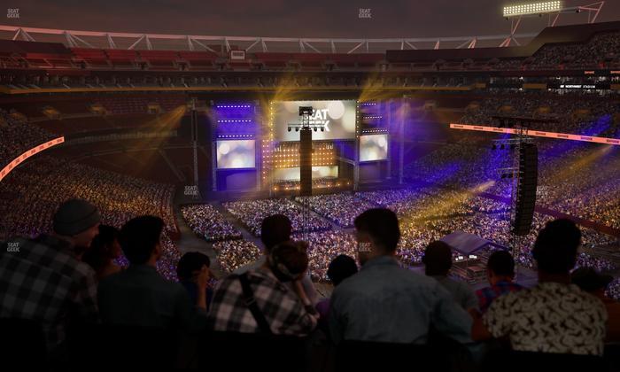 Northwest Stadium - Section Loge Suite East 422 Seat View