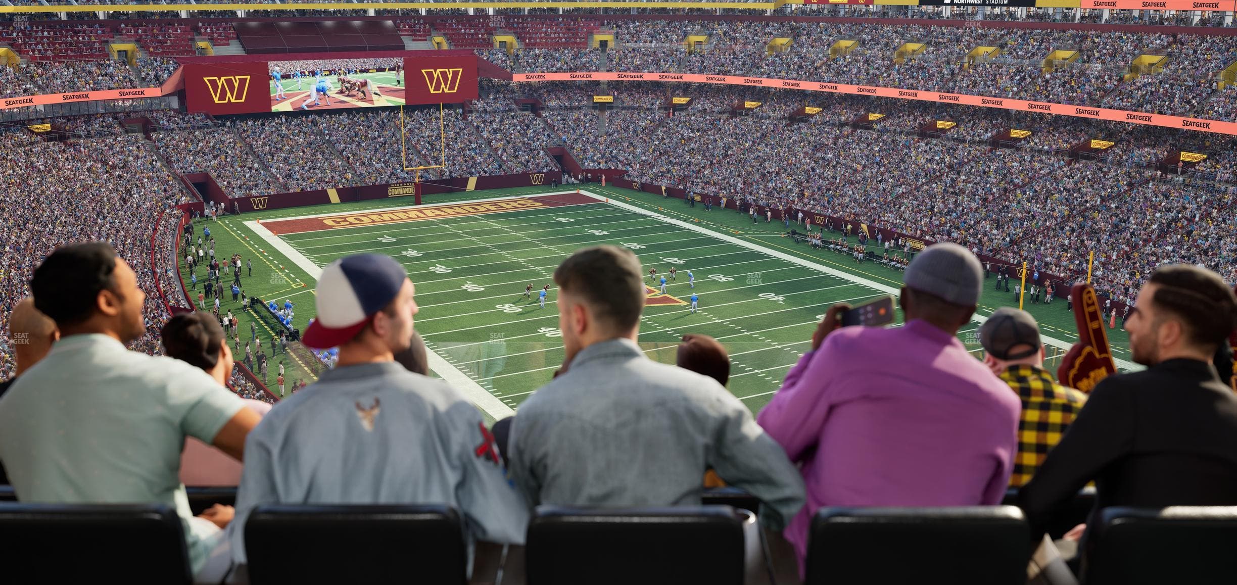 Northwest Stadium - Section Loge Suite East 422 Seat View