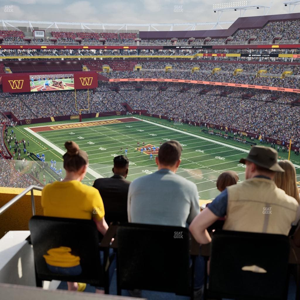 Northwest Stadium - Section Loge Suite East 423 Seat View