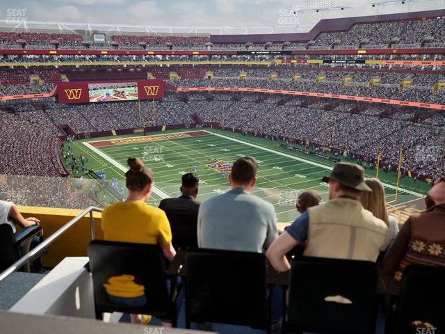 Northwest Stadium - Section Loge Suite East 423 Seat View