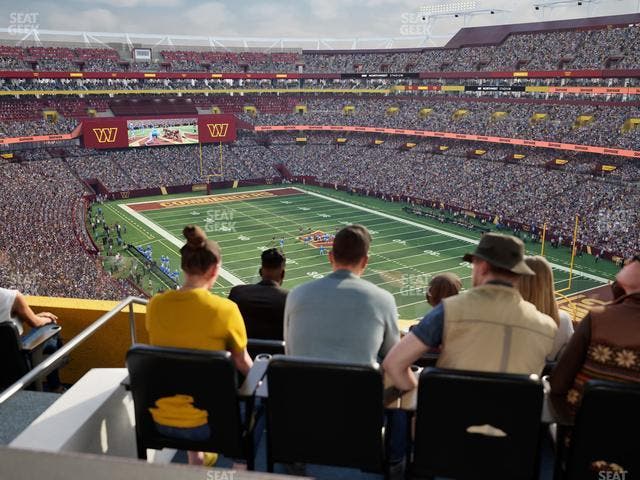 Northwest Stadium - Section Loge Suite East 423 Seat View