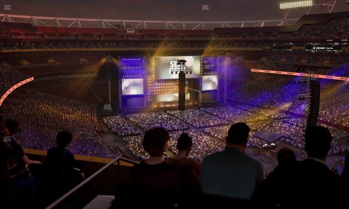 Northwest Stadium - Section Loge Suite East 423 Seat View