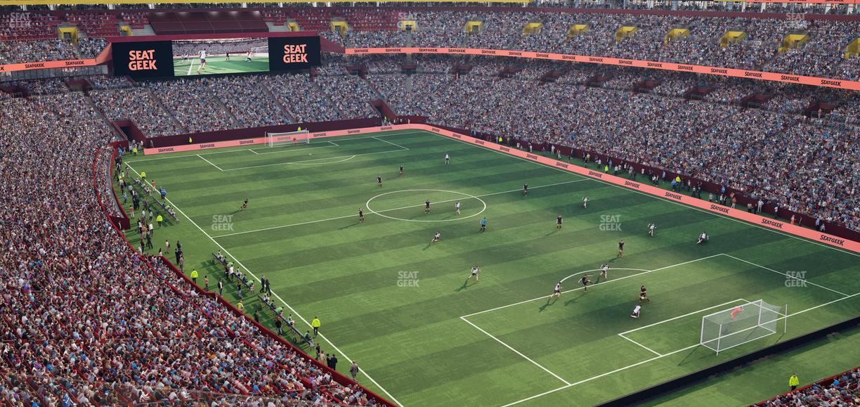 Northwest Stadium - Section Loge Suite East 423 Seat View