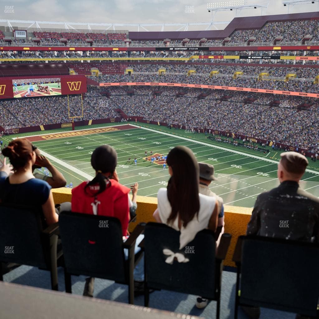 Northwest Stadium - Section Loge Suite East 424 Seat View