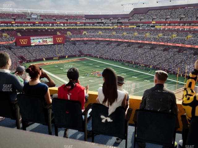 Northwest Stadium - Section Loge Suite East 424 Seat View