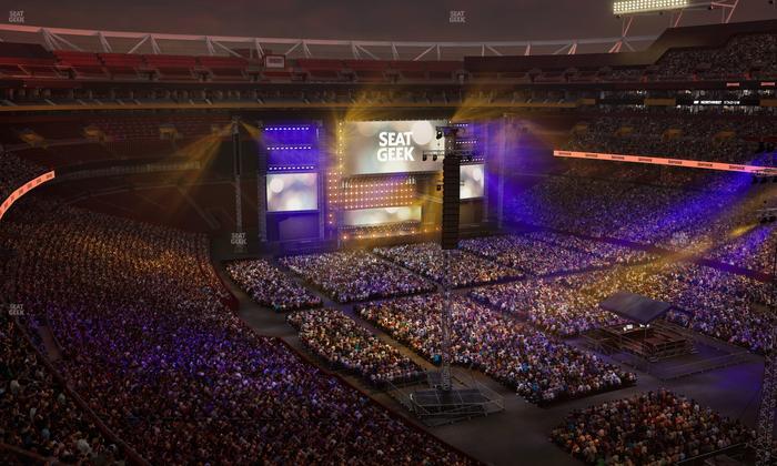 Northwest Stadium - Section Loge Suite East 424 Seat View