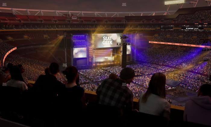 Northwest Stadium - Section Loge Suite East 424 Seat View