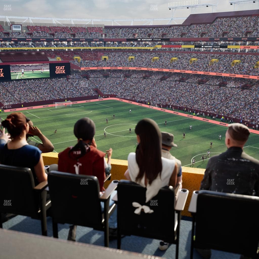 Northwest Stadium - Section Loge Suite East 424 Seat View