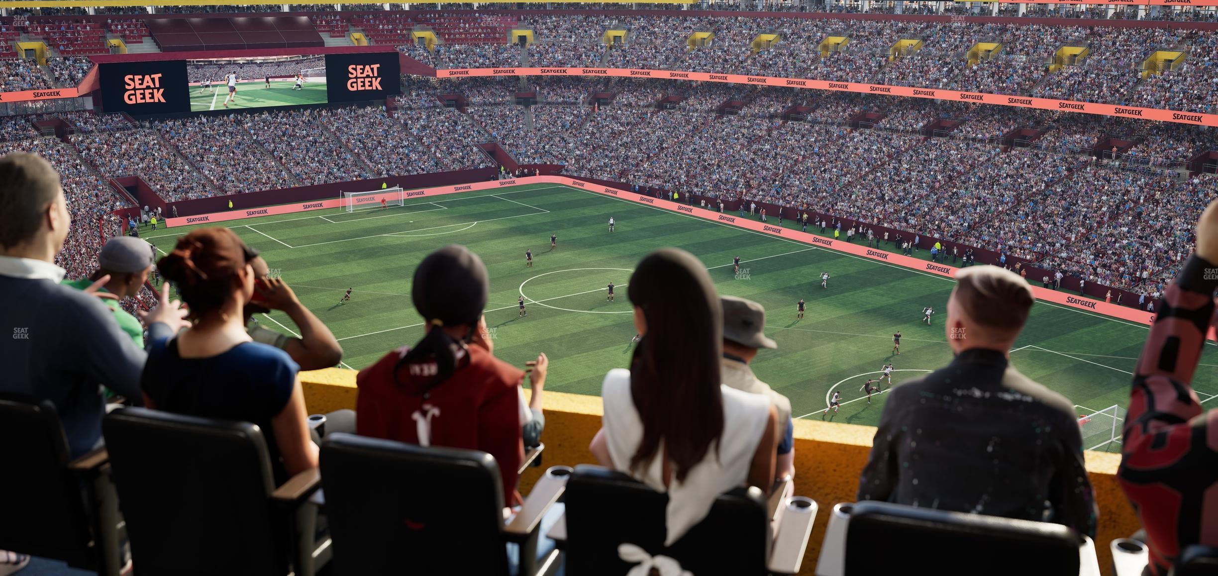 Northwest Stadium - Section Loge Suite East 424 Seat View