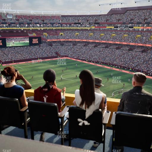 Northwest Stadium - Section Loge Suite East 424 Seat View