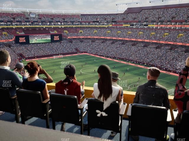 Northwest Stadium - Section Loge Suite East 424 Seat View