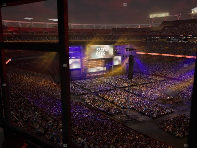 Northwest Stadium - Section Loge Suite East 425 Seat View