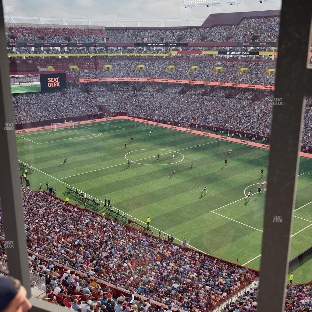 Northwest Stadium - Section Loge Suite East 425 Seat View