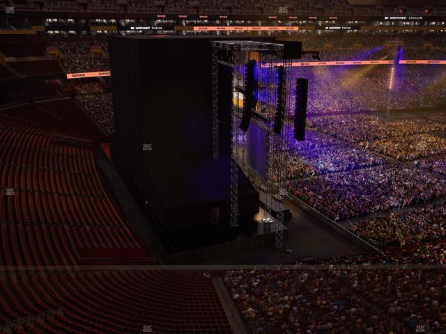 Northwest Stadium - Section Loge Suite West 318 Seat View