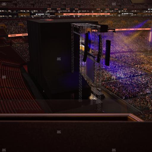 Northwest Stadium - Section Loge Suite West 318 Seat View