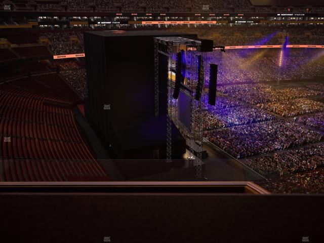 Northwest Stadium - Section Loge Suite West 318 Seat View