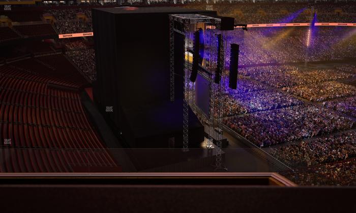 Northwest Stadium - Section Loge Suite West 318 Seat View