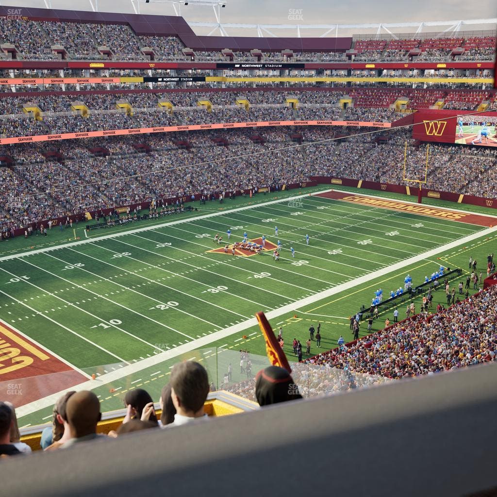 Northwest Stadium - Section Loge Suite West 318 Seat View