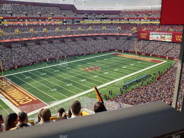 Northwest Stadium - Section Loge Suite West 318 Seat View