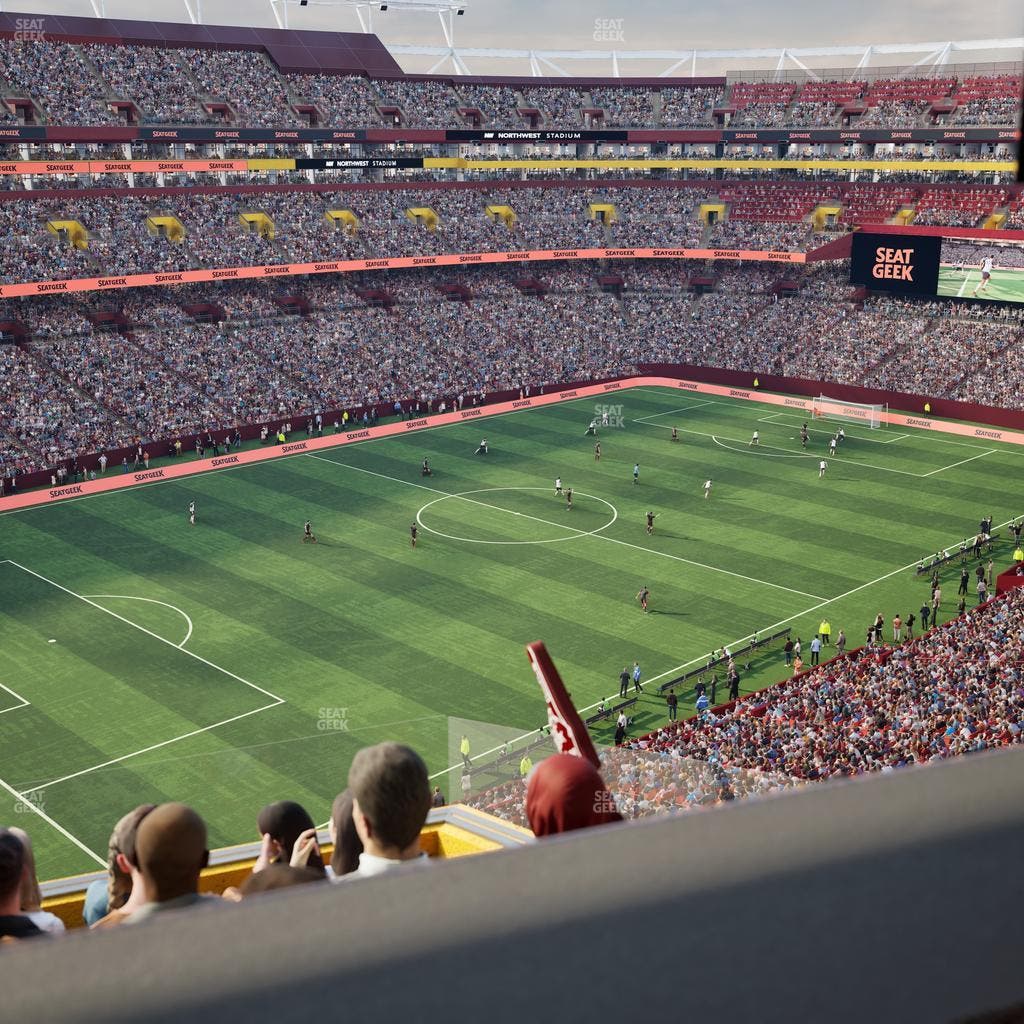 Northwest Stadium - Section Loge Suite West 318 Seat View