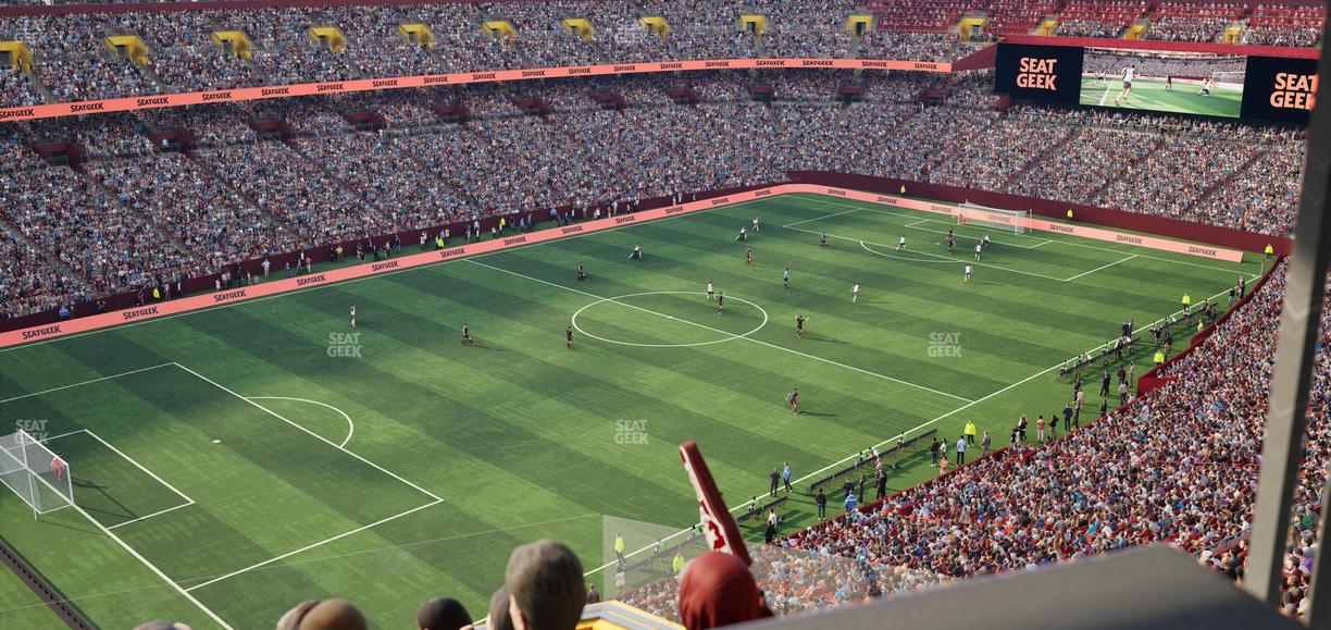 Northwest Stadium - Section Loge Suite West 318 Seat View