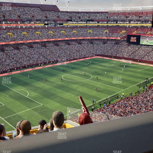 Northwest Stadium - Section Loge Suite West 318 Seat View