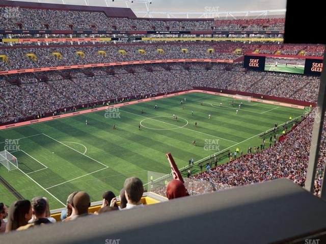 Northwest Stadium - Section Loge Suite West 318 Seat View Northwest Stadium - Section Loge Suite West 318 Seat View