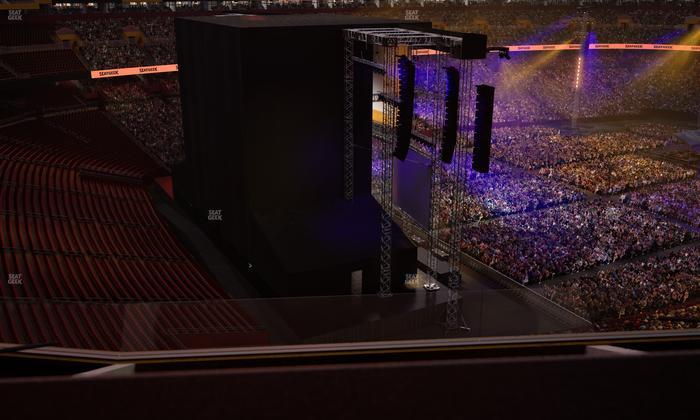 Northwest Stadium - Section Loge Suite West 319 Seat View